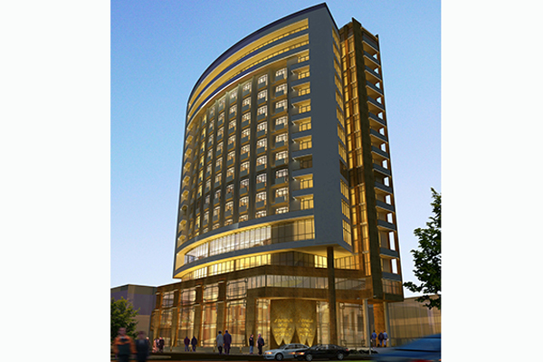 A Rendering Of The Radisson Blu Plaza Hotel, Addis Ababa