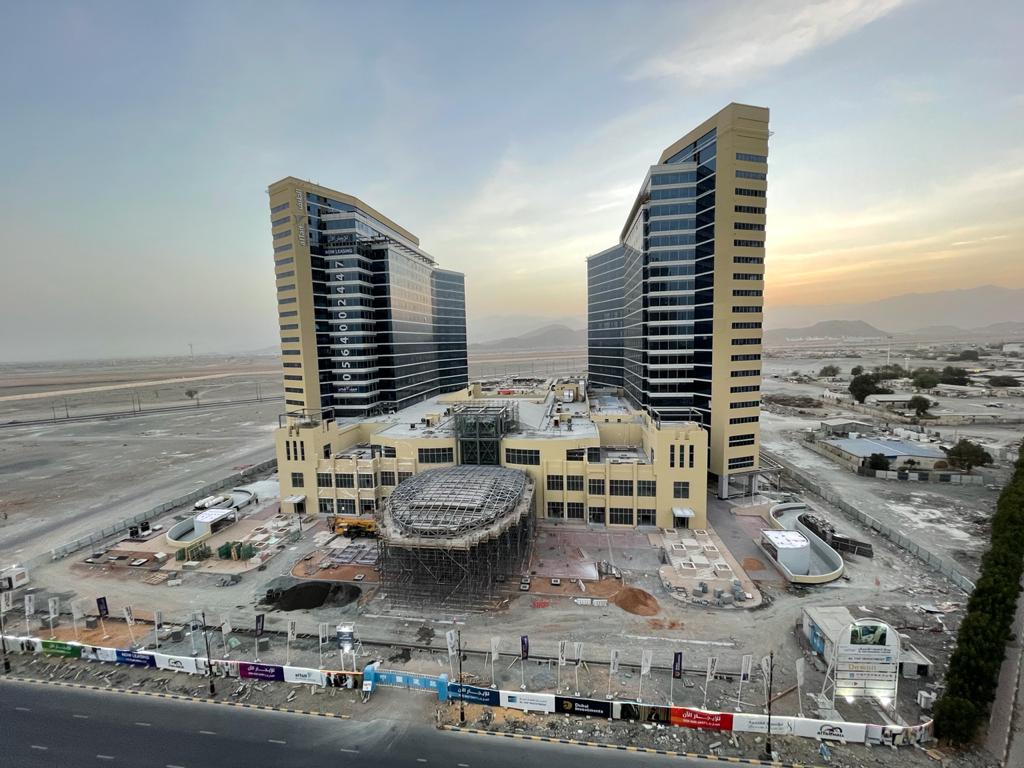 Dubai Investments' Fujairah tower nearing completion