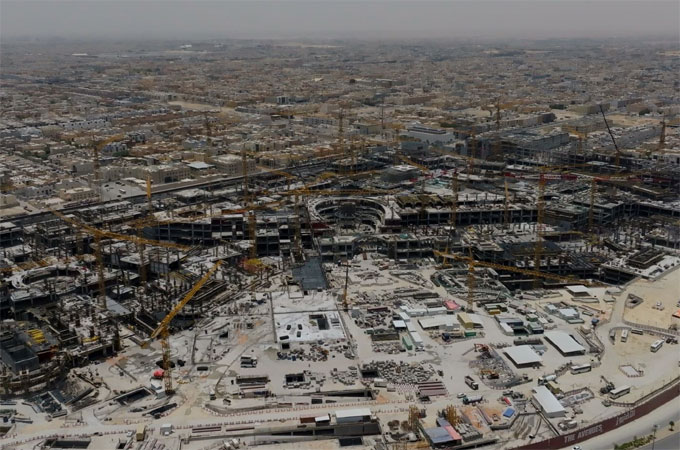  Construction work in full swing at The Avenues site