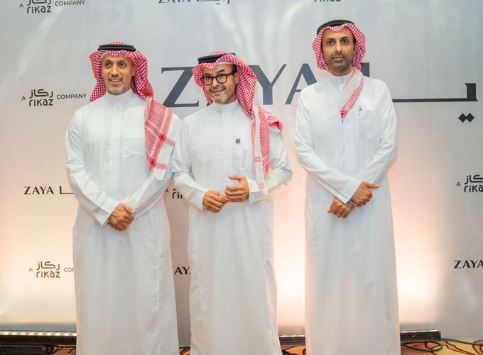 Officials at the launch of Zaya