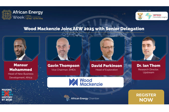 Wood Mackenzie to share insights at African Energy Week 